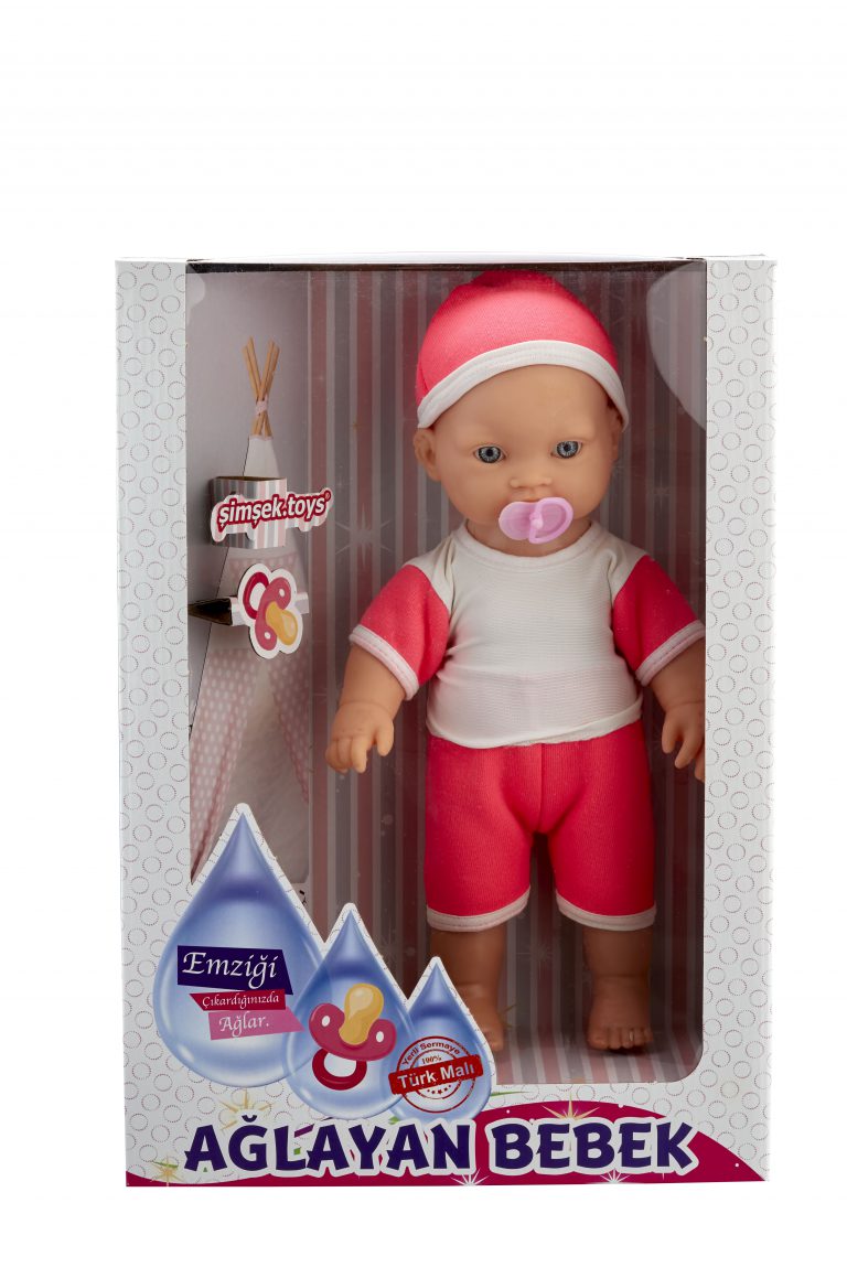 8544 AĞLAYAN EMZİKLİ BEBEK Şimşek TOYS